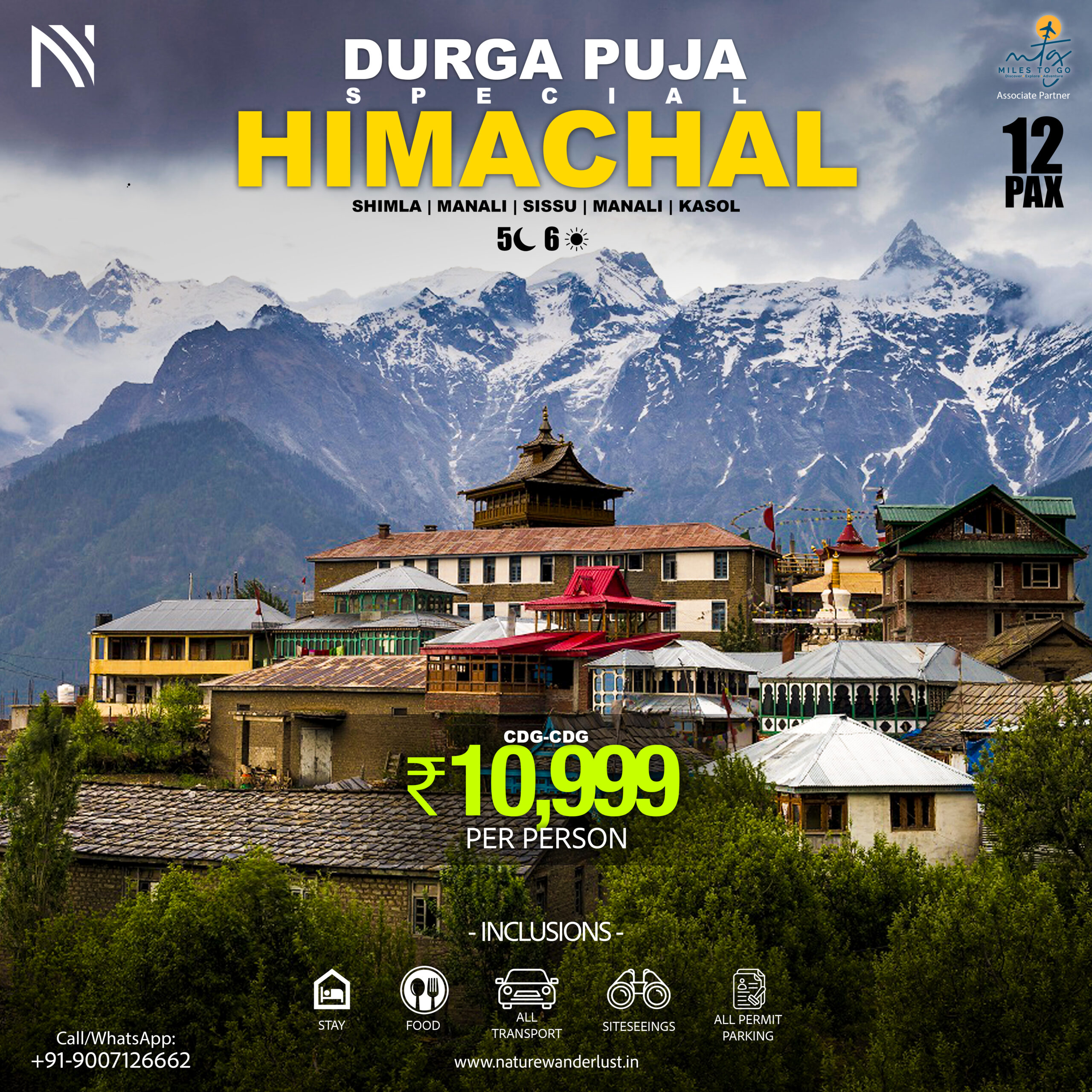 HIMACHAL Durga Puja Special Package